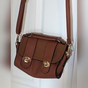 Brown small leather purse